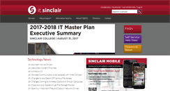 Desktop Screenshot of it.sinclair.edu