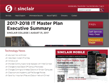 Tablet Screenshot of it.sinclair.edu