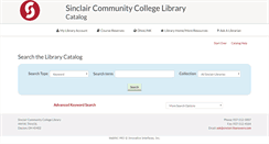 Desktop Screenshot of kong.sinclair.edu